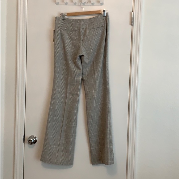 Anthropologie grey and cream plaid trousers - Picture 6 of 12